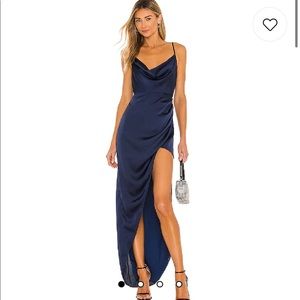 REVOLVE-NBD Shelby Gown in Navy (size 2)
